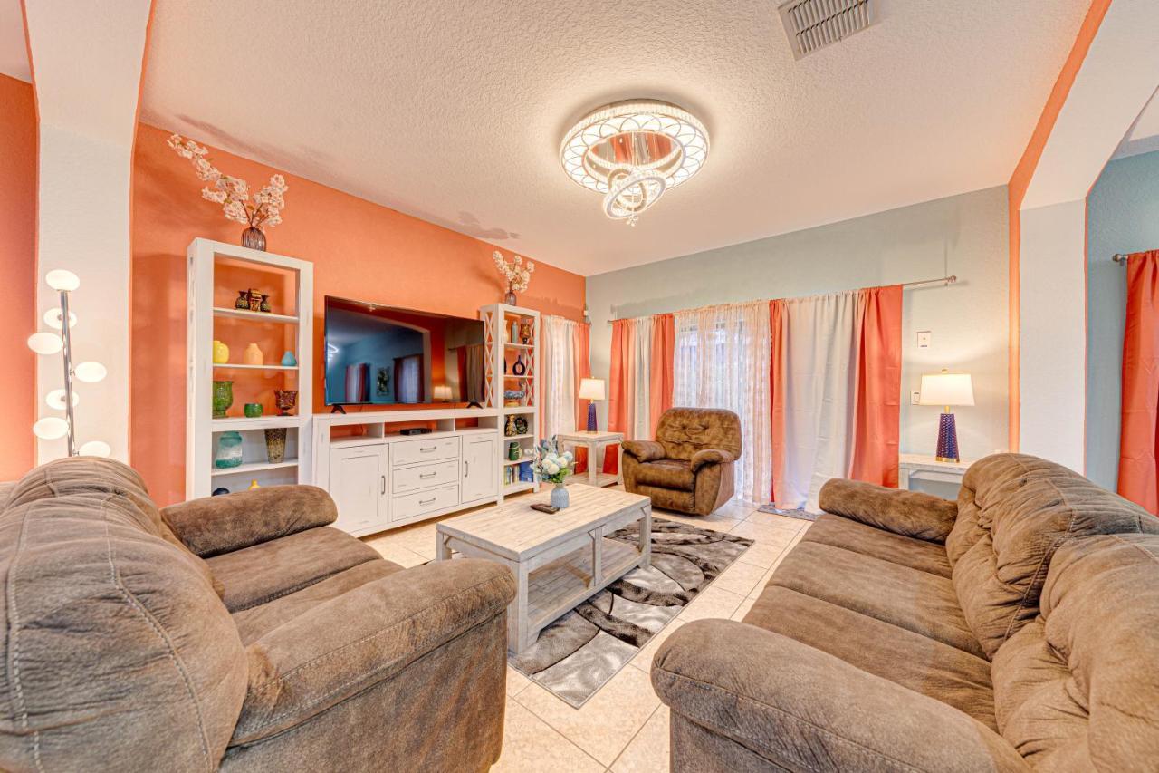 Affordable 4 Bedroom Luxury Villa Near Disney/Private Pool/Arcade/Game Room Orlando Exterior photo