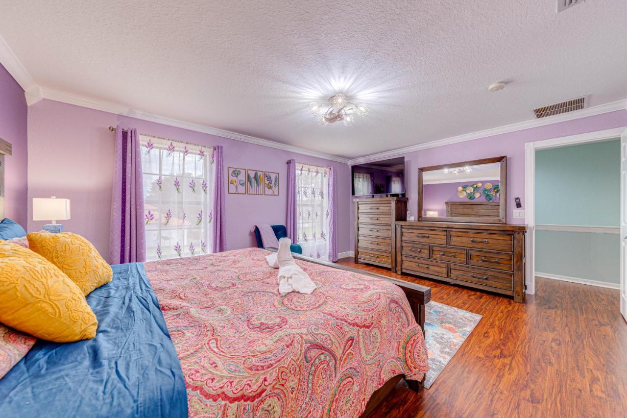 Affordable 4 Bedroom Luxury Villa Near Disney/Private Pool/Arcade/Game Room Orlando Exterior photo