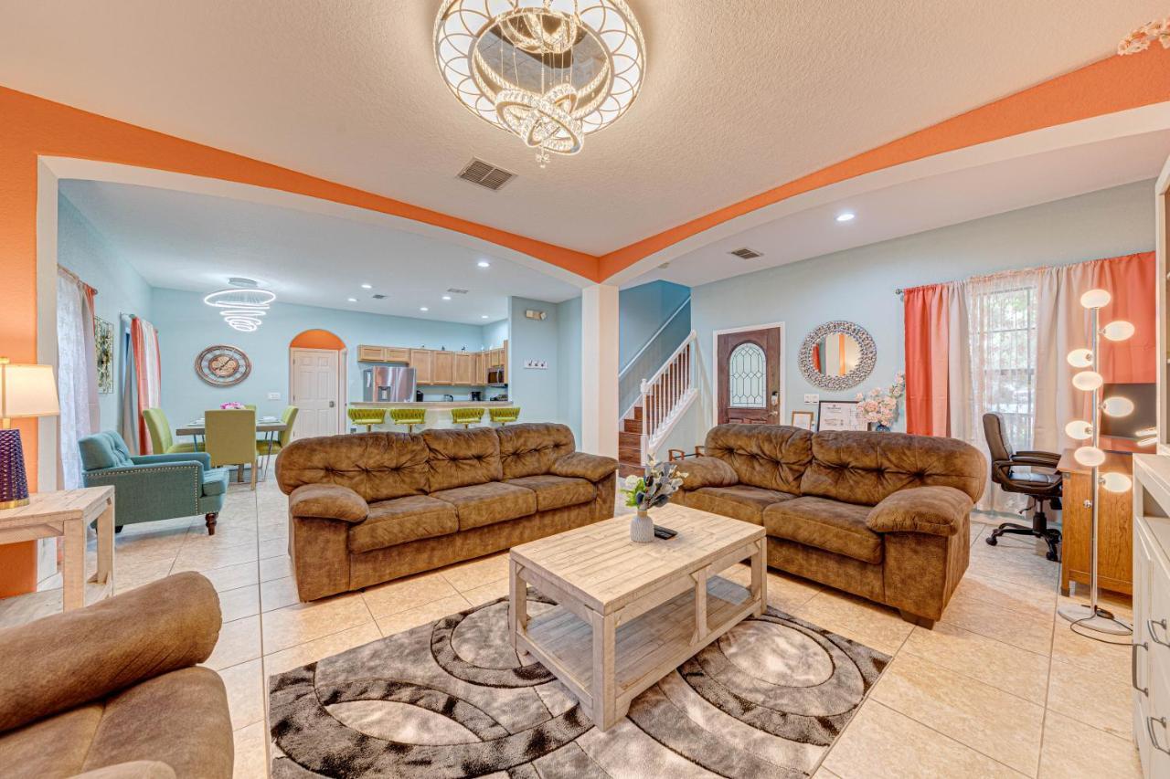 Affordable 4 Bedroom Luxury Villa Near Disney/Private Pool/Arcade/Game Room Orlando Exterior photo