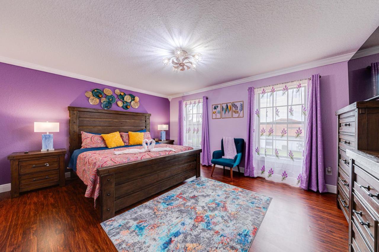 Affordable 4 Bedroom Luxury Villa Near Disney/Private Pool/Arcade/Game Room Orlando Exterior photo